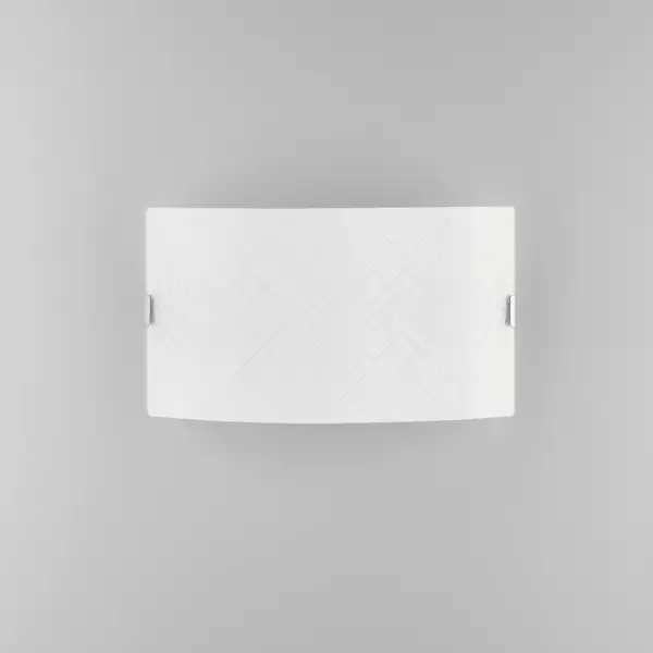 Applique vector en verre blanc décor gris (2x E27) – Image 2