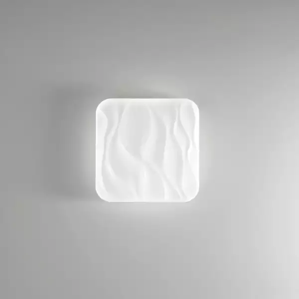 Plafonnier LED WAVE blanc 18W avec CCT en 3 étapes avec fonction mémoire pour personnalisation Kelvin – Image 2