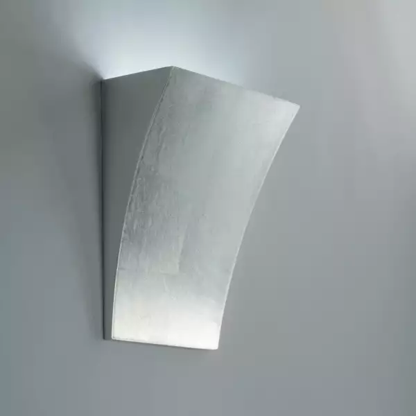 Applique voilée alma en feuille d'argent 25 x 10 x 19 cm – Image 2