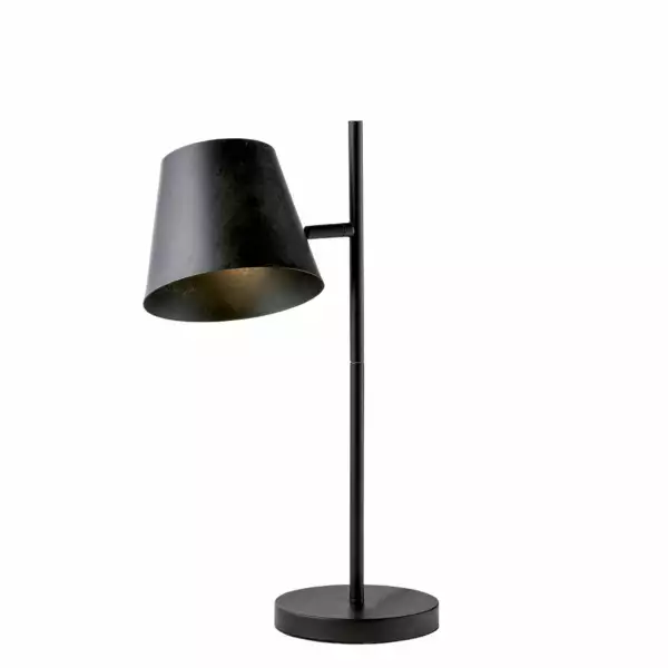 LUCE AMBIENTE E DESIGN Lampe de table COLT en métal gris vieilli (Lampes de table / Éclairage décoratif)