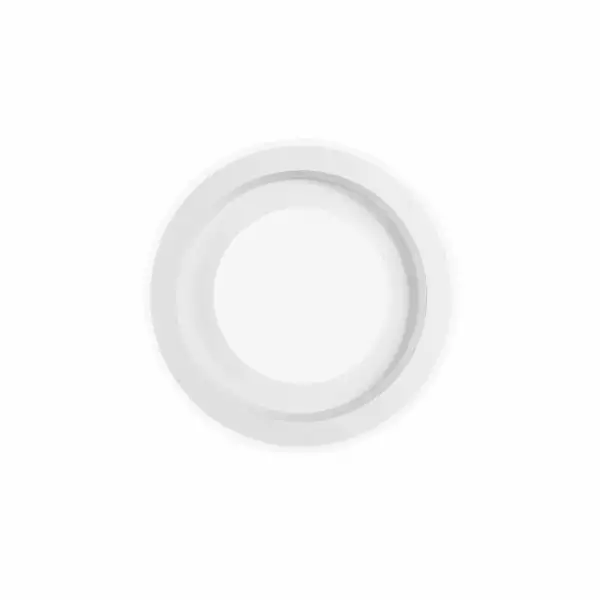 Plafonnier LED rond Dygital en métal blanc, dimmable CCT et RGB avec télécommande incluse, 50 cm – Image 3