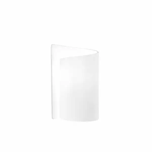 LUCE AMBIENTE E DESIGN Lampe de table IMAGINE en verre blanc (Lampes de table / Éclairage décoratif)