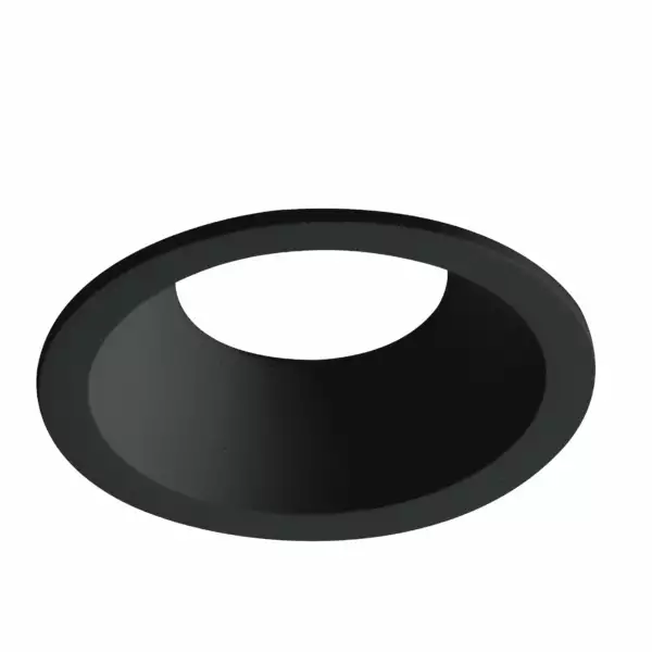 INTEC Structure encastrable ronde anti-éblouissante AYRIS en aluminium blanc avec douille GU incluse 8,3 x 8,3 cm (Spots encastrés / Éclairage intérieur LED)