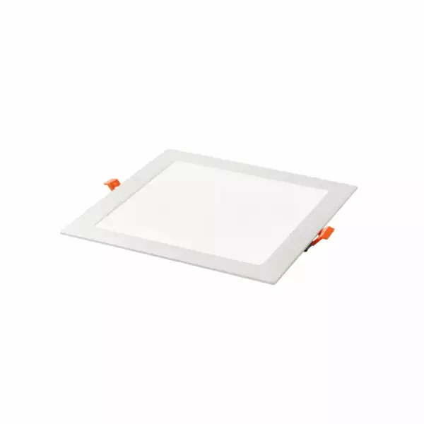 INTEC Luminaire encastré LED en aluminium flap avec fonction CCT 24W (Spots encastrables / Éclairage intérieur LED)