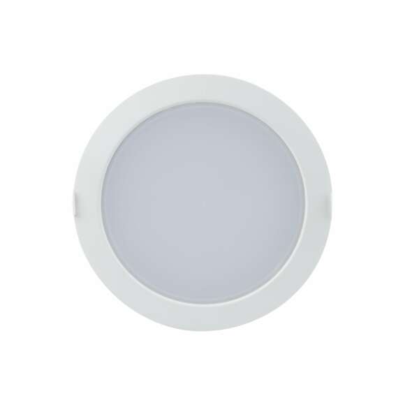 INTEC Horus LED encastrable blanc mat 20W 4000K (lumière naturelle) dimmable IP40 20 cm (Spot encastré / Éclairage intérieur LED)