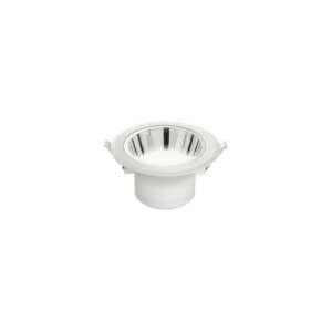 INTEC Encastré MACK LED blanc antiéblouissant avec réflecteur chromé 15W 3000K (lumière chaude) (Spot encastré / Éclairage intérieur LED)