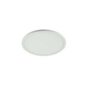 Encastré LED plus en aluminium blanc mat et bord effet plafond 20W 4000K (lumière naturelle) 17 x 2,5 cm IP40