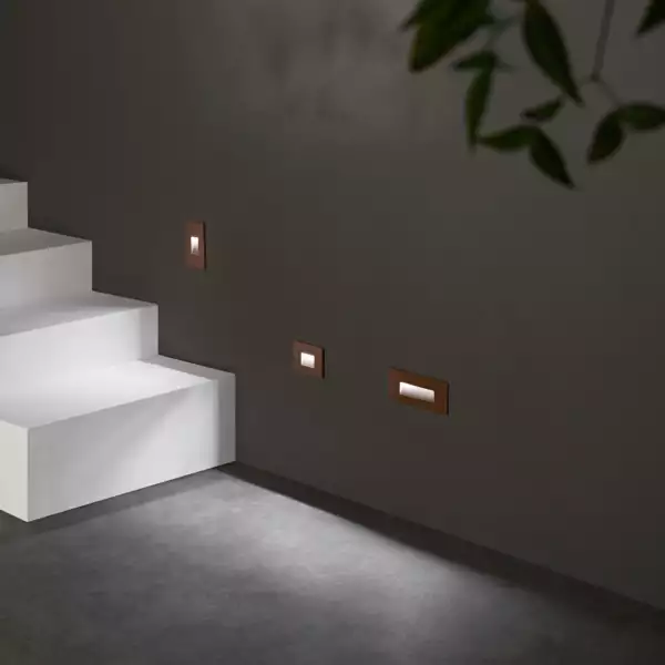 Luminaire encastré LED d'extérieur STRATOS avec boîtier 504 3 W avec interrupteur CCT – Image 2