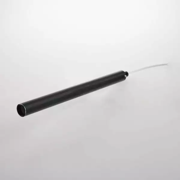 INTEC Spot LED tubex avec pied encastrable orientable TUBEX, noir mat 2,5W 4000K (lumière naturelle) (Spots encastrables / Éclairage intérieur LED)