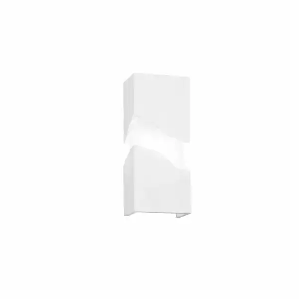 LUCE AMBIENTE E DESIGN Applique Zeeland en plâtre à peindre 2xG9 28 cm (Applique murale / Éclairage intérieur LED)