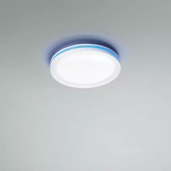 Plafonnier LED makeup blanc avec fonction CCT et RGB 35W 40 x 40 cm – Image 6
