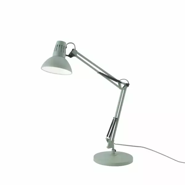 LUCE AMBIENTE E DESIGN Lampe de table orientable ARTIFEX en métal vert (Lampes de table / Éclairage décoratif)