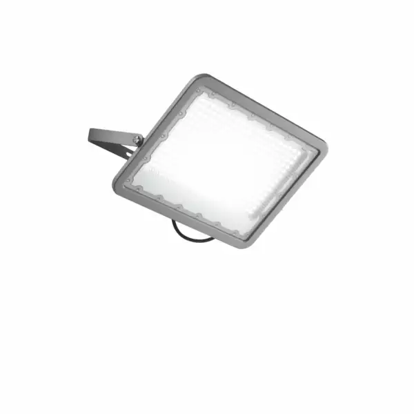 INTEC Projecteur LED extérieur gris ATHOS 200W 20000 lumen 4000K (lumière naturelle) (Projecteur LED / Éclairage extérieur LED)