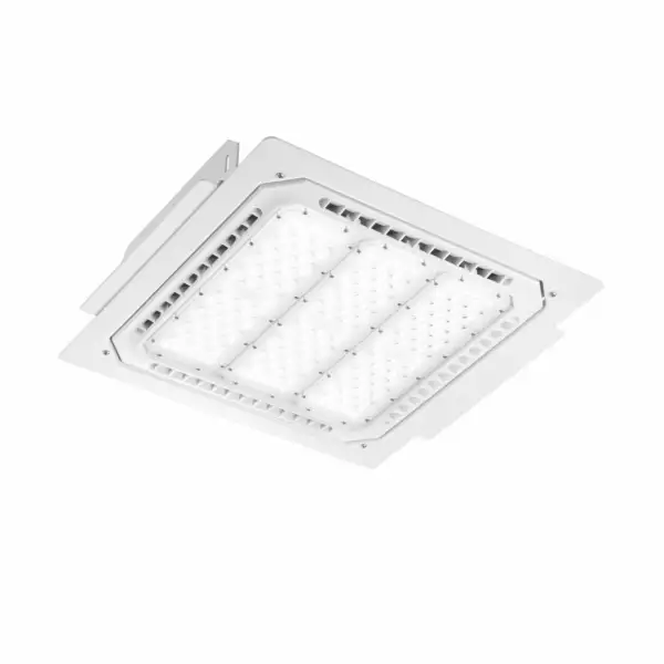 INTEC Plafonnier encastrable extérieur LED Energy blanc 80W 4000K (Projecteur LED / Éclairage extérieur LED)