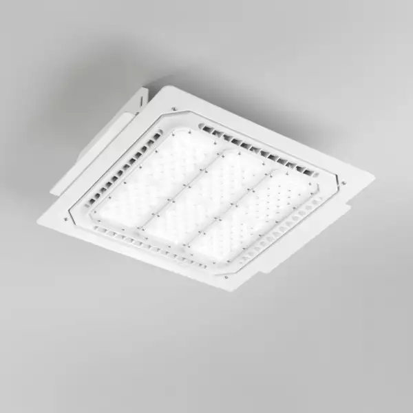 Plafonnier encastrable extérieur LED Energy blanc 80W 4000K – Image 2