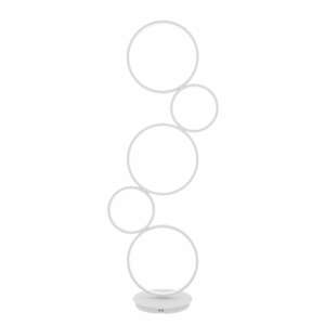 Lampadaire FREDY en aluminium blanc et silicone 60W avec fonction CCT