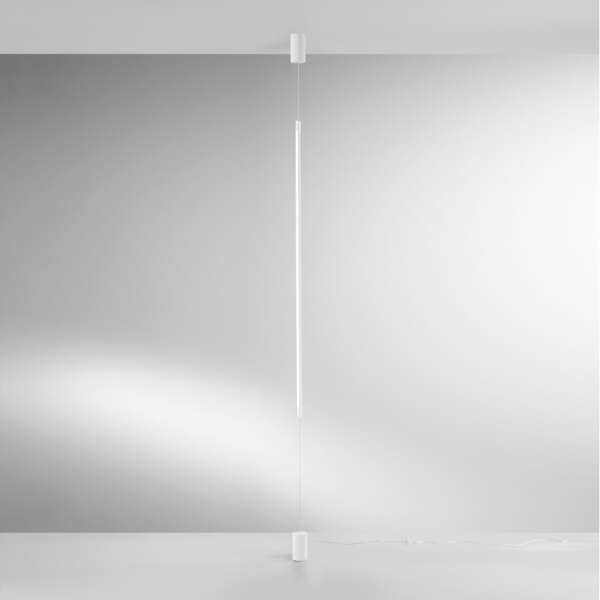 Lampadaire suspension LED GRAVITY en métal blanc 15W avec fonction CCT 120 cm – Image 3