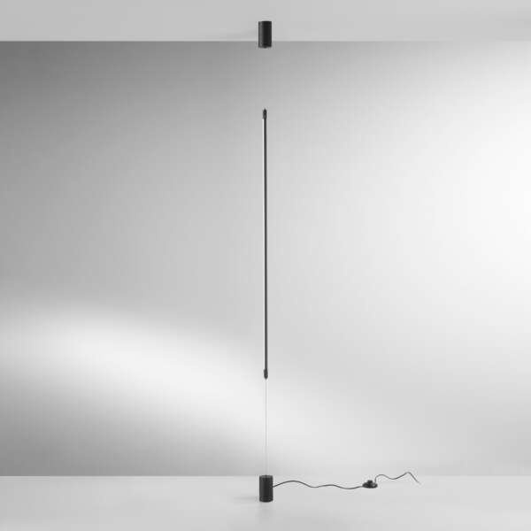 Lampadaire suspension LED GRAVITY en métal noir 15W avec fonction CCT 120 cm – Image 2