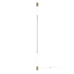 LUCE AMBIENTE E DESIGN Lampadaire suspension LED GRAVITY en métal doré 15W avec fonction CCT 120 cm (Lampadaires / Éclairage décoratif)