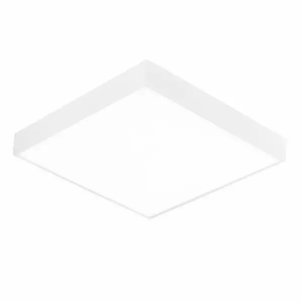 INTEC Plafonnier LED KLIO carré blanc 64,8 W lumière naturelle 40 cm (Plafonnier / Éclairage intérieur LED)