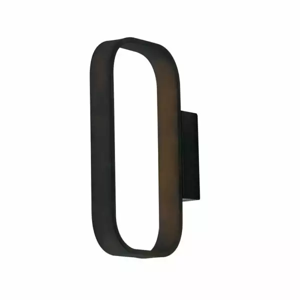 LUCE AMBIENTE E DESIGN Applique LED moka en aluminium marron 5W 3000K (lumière chaude) (Applique murale / Éclairage intérieur LED)