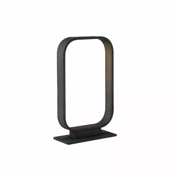LUCE AMBIENTE E DESIGN Lampe de table LED moka en aluminium marron 5W 3000K (lumière chaude) (Lampes de table / Éclairage décoratif)