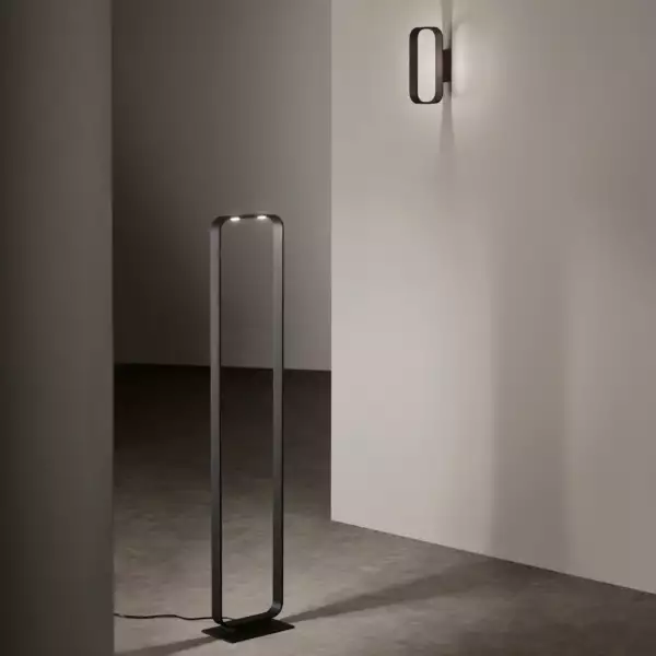 Applique LED moka en aluminium marron 5W 3000K (lumière chaude) – Image 4