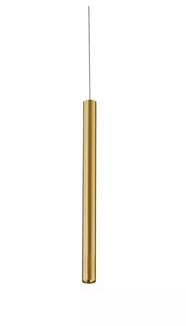INTEC Suspension oboe en aluminium doré 3,5 W 280 lumen 3000K (lumière chaude) (Spot LED sur rails / Éclairage intérieur LED)