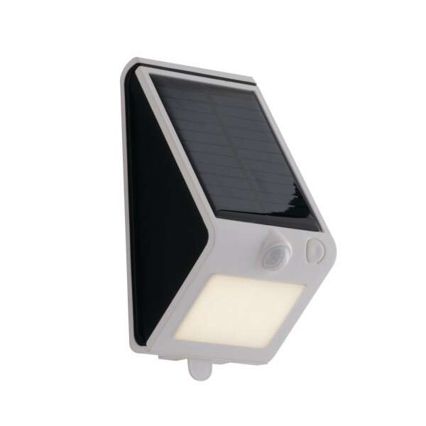 INTEC Applique Solaire LED OPEN avec Détecteur de Mouvement (Éclairage solaire LED)