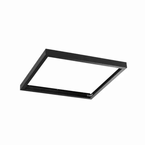 INTEC Cadre Saillie pour Panneau LED 60 x 60 Noir (Accessoires pour panneaux / Produits divers)