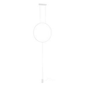 LUCE AMBIENTE E DESIGN Lampadaire suspension LED PORTAL en métal blanc 20W avec fonction CCT (Lampadaires / Éclairage décoratif)