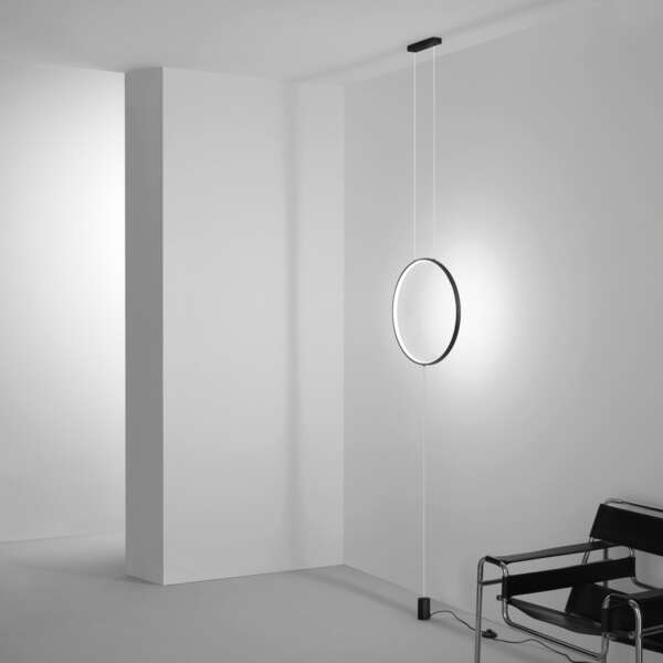 Suspension LED PORTAL en métal noir 20W avec fonction CCT – Image 3