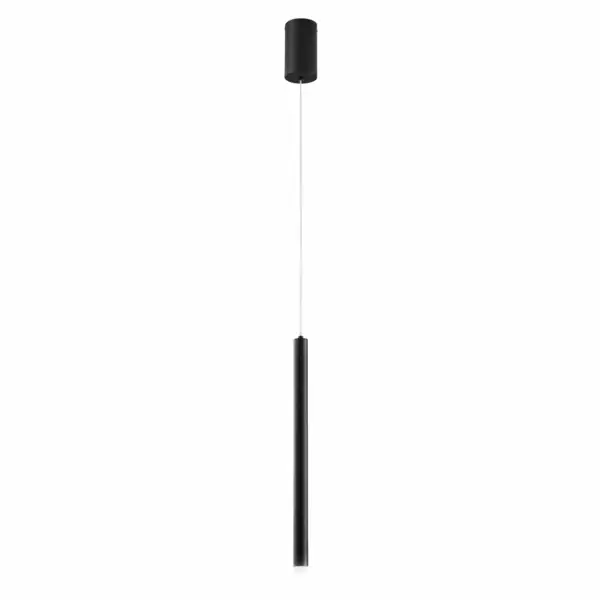 LUCE AMBIENTE E DESIGN Suspension LED PYPE en métal noir 5 W avec fonction CCT (Suspensions Design & Déco / Éclairage intérieur LED)