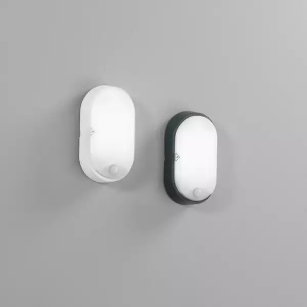 Plafonnier extérieur LED sensitive anthracite avec détecteur de mouvement 4000K – Image 2