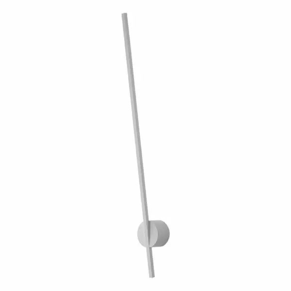 LUCE AMBIENTE E DESIGN Applique LED SHANGHAI en aluminium blanc 9W 4000K (lumière naturelle) (Applique murale / Éclairage intérieur LED)