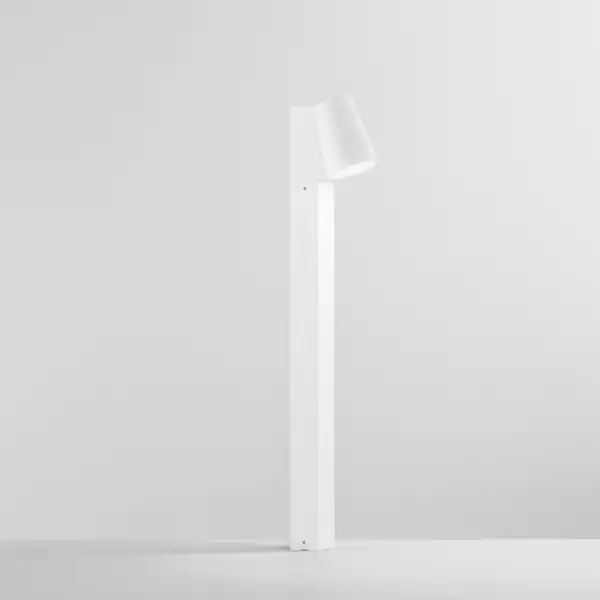 Borne d'extérieur LED Sintesi en aluminium blanc 6W 4000K (lumière naturelle) – Image 2