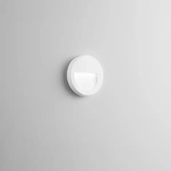 Lampe de balisage SMILE blanche 3W 4000K (lumière naturelle) 11 x 11 cm – Image 2