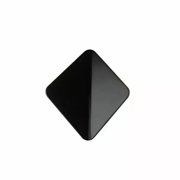LUCE AMBIENTE E DESIGN Applique LED KITE en aluminium noir 2x3W 4000K (lumière naturelle) (Applique murale / Éclairage intérieur LED)