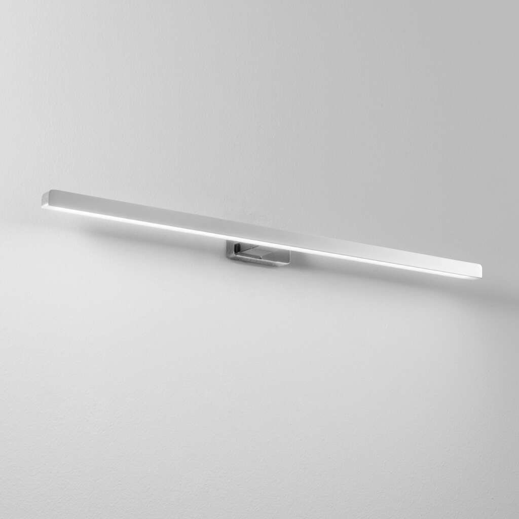 Applique LED lancer en aluminium chromé 17w 4000k (lumière naturelle ...