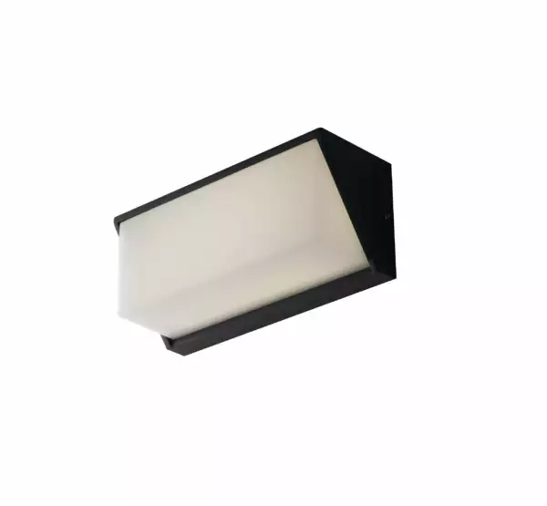 INTEC Applique d'extérieur LED LUXON en aluminium anthracite 12W 4000K (Appliques extérieures / Éclairage extérieur LED)