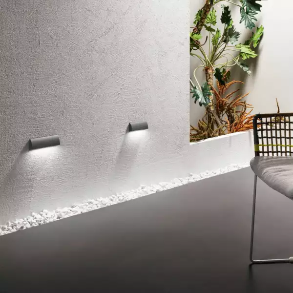 Applique murale d'extérieur LED Shelby Anthracite 6 W, lumière naturelle, 17 cm – Image 3