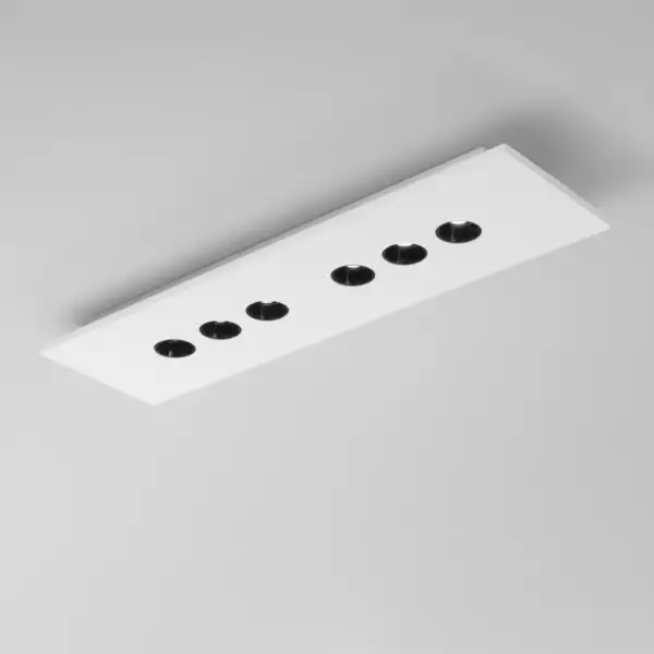 Plafonnier LED XICO en plâtre blanc à peindre 12x3W avec CCT 70x20 cm – Image 3