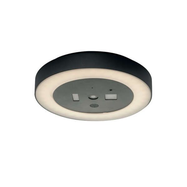Plafonnier extérieur LED zoom 30w avec caméra de sécurité