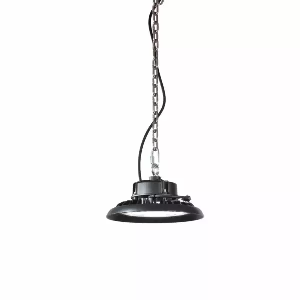INTEC Phare LED high-bay AVATAR en aluminium noir 100W 4000K IP65 (Projecteur LED / Éclairage extérieur LED)