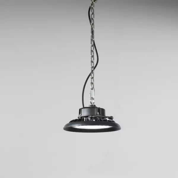 Phare LED high-bay AVATAR en aluminium noir 100W 4000K IP65 – Image 2