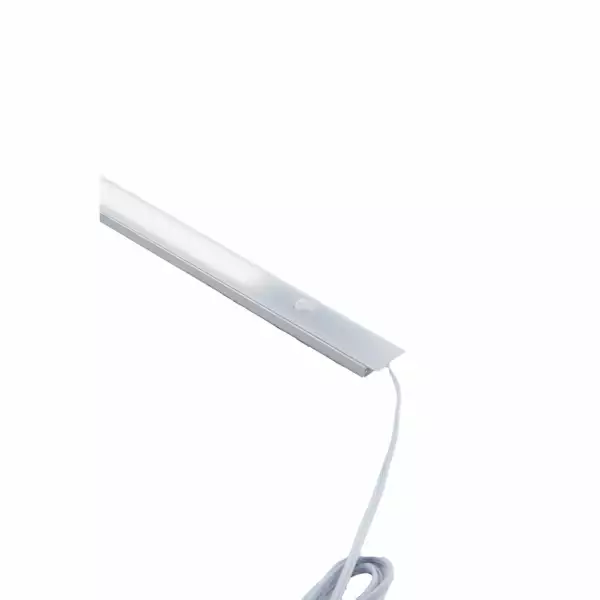 INTEC Barre LED line en aluminium argenté avec détecteur de mouvement 223 cm (Bande LED 12V et 24V / Ruban LED et Bande LED)