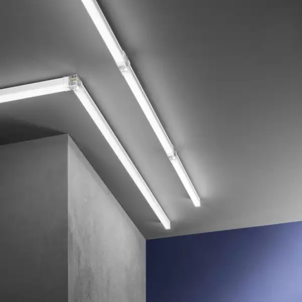 Barre LED de forme blanche en PC 9W 100lm 4000K 56 cm – Image 3