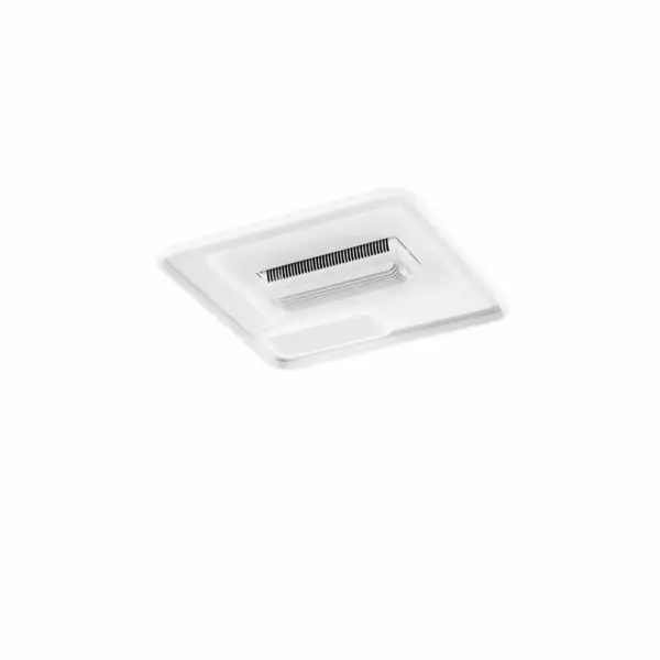 INTEC Plafonnier LED Blyth avec ventilateur invisible 48W 4800K 50 cm (Plafonnier / Éclairage intérieur LED)