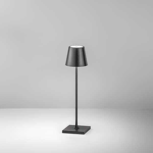 Lampe de table boisson rechargeable noire 1,5W 165lm – Image 3