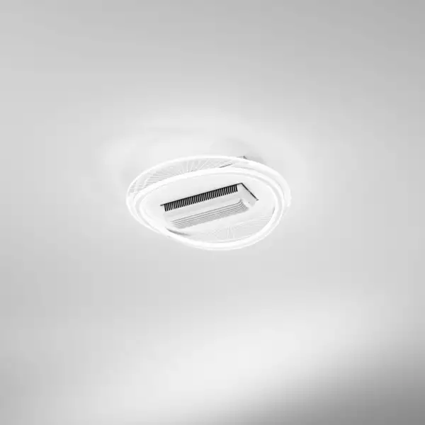 Plafonnier LED HERON avec ventilateur blanc 48W 4800 50 cm – Image 4
